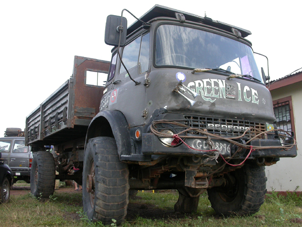 Logistical workhorse of Guyana the Bedford truck